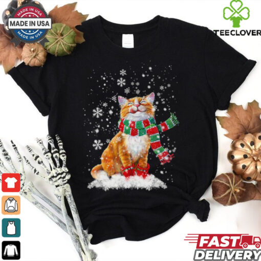 Cat Cute Snow Shirt Recovered