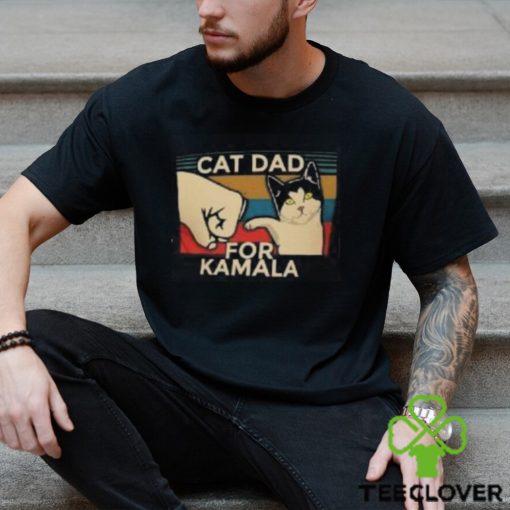 Cat Dad For Kamala Shirt