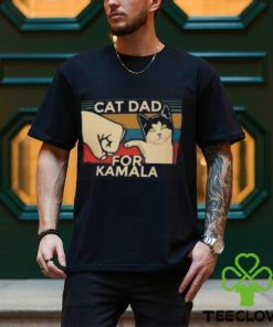 Cat Dad For Kamala Shirt