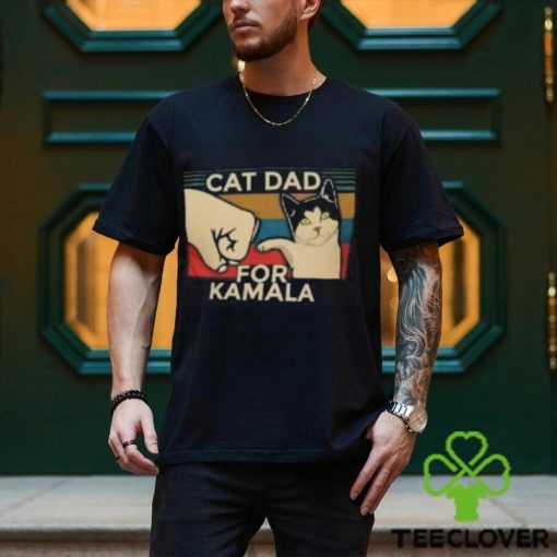 Cat Dad For Kamala Shirt