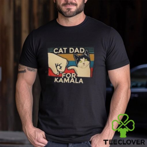 Cat Dad For Kamala Shirt