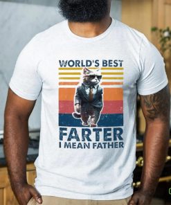 Cat Dad worlds best farter I mean father retro hoodie, sweater, longsleeve, shirt v-neck, t-shirt