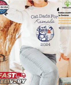 Cat Dads for Kamala Harris Men Cat 2024 Shirt