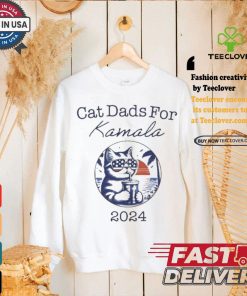 Cat Dads for Kamala Harris Men Cat 2024 Shirt