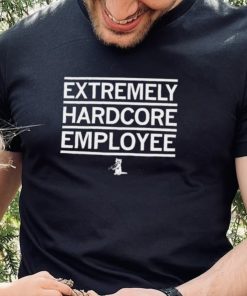 Cat Extremely hardcore employee 2022 shirt