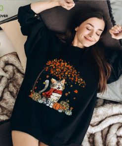 Cat Fall Cute Tshirt