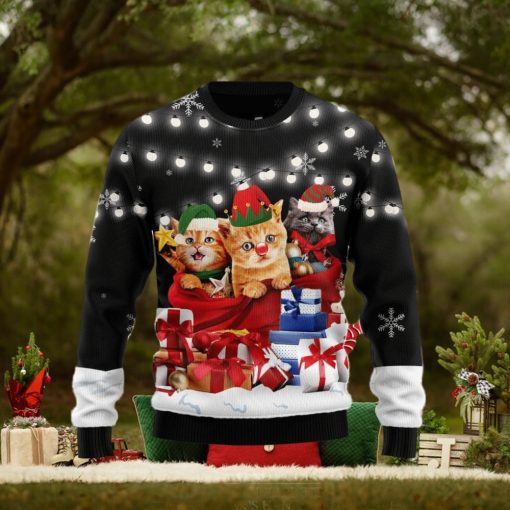 Cat Gifts Noel Ugly Christmas Sweater Best Gift For Men And Women