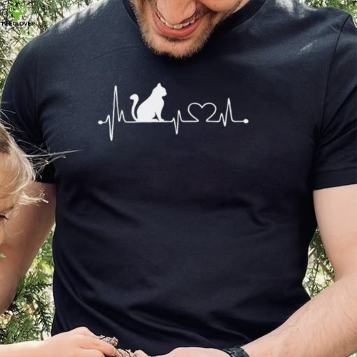 Cat Heartbeat Cute Kitty Trending Unisex Hoodie