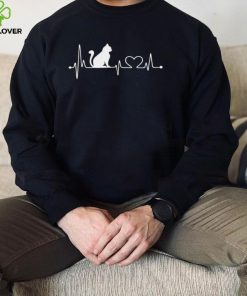 Cat Heartbeat Cute Kitty Trending Unisex Hoodie