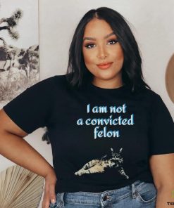 Cat I am not a convicted felon Shirt