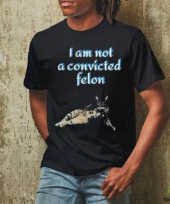 Cat I am not a convicted felon Shirt