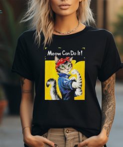 Cat Kamala Harris Meow We Can Do It Rosie The Riveter T hoodie, sweater, longsleeve, shirt v-neck, t-shirt