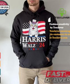 Cat Ladies For Harris Walz 2024 For President Kamala Cat T shirt 2 Cat Ladies For Harris Walz 2024 For President Kamala Cat T shirt