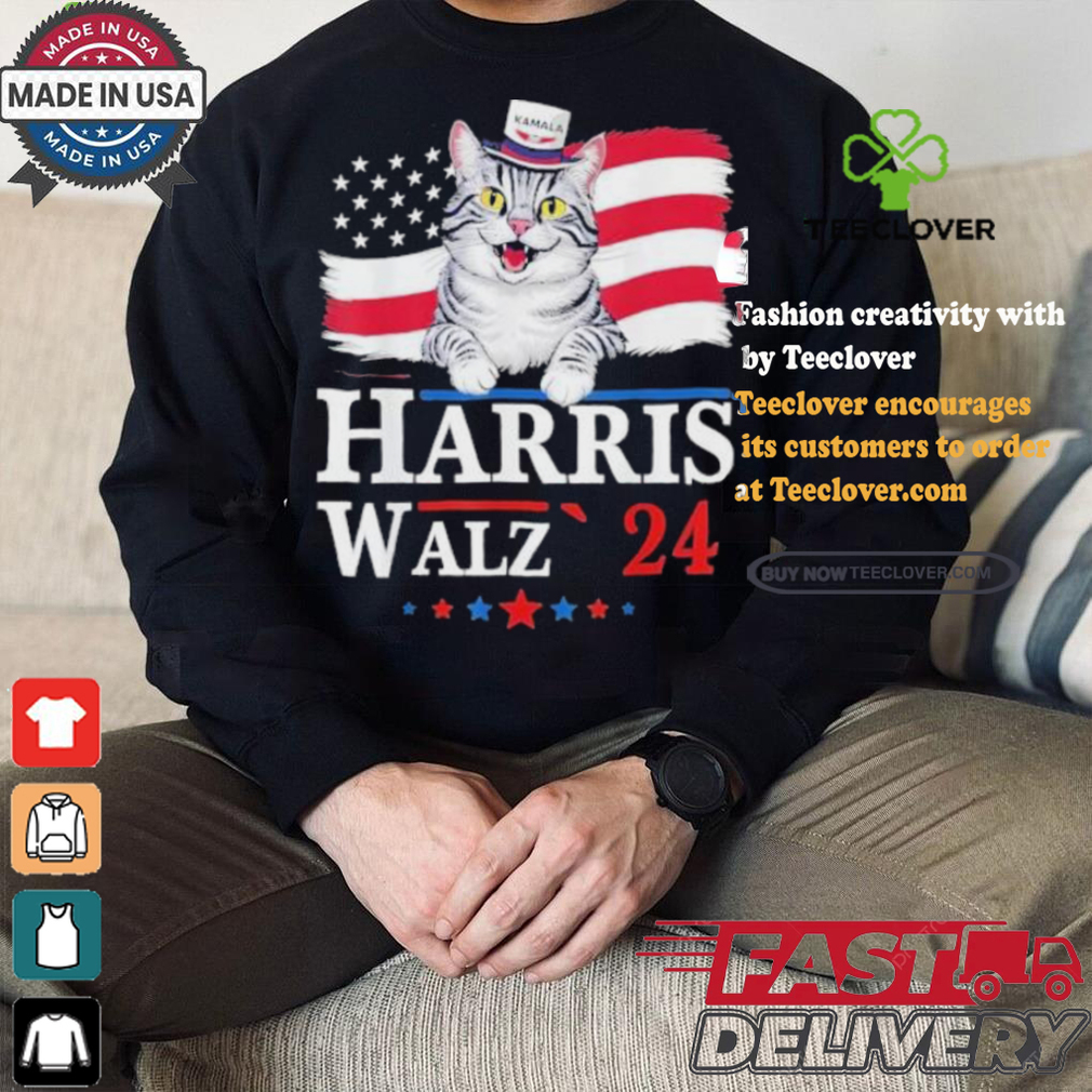 Cat Ladies For Harris Walz 2024 For President Kamala Cat T shirt Cat Ladies For Harris Walz 2024 For President Kamala Cat T shirt