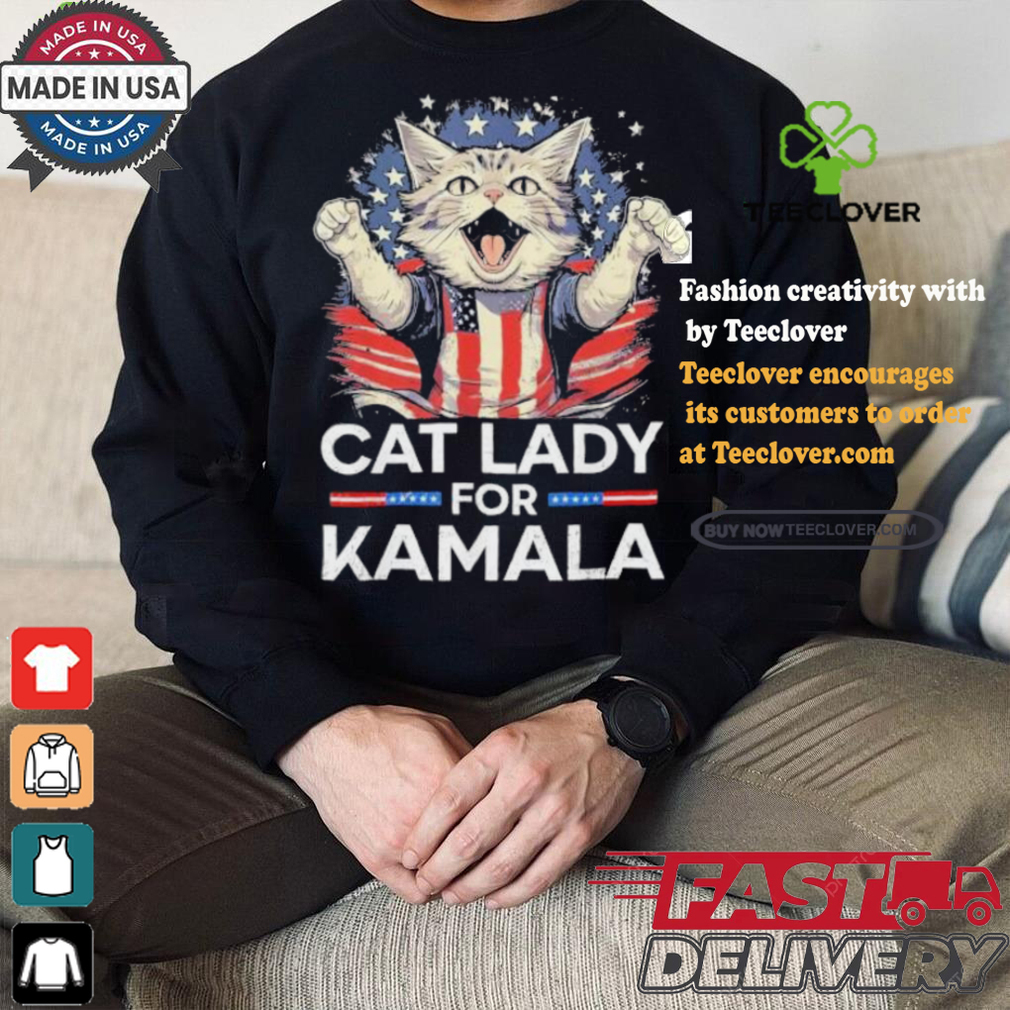 Cat Ladies For Kamala Childless Cat Lady President Kamala Harris 2024 America Cat Voter T shirt Cat Ladies For Kamala Childless Cat Lady President Kamala Harris 2024 America Cat Voter T shirt
