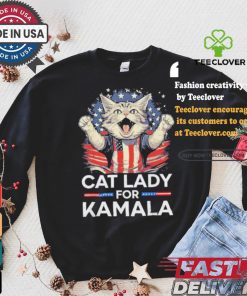 Cat Ladies For Kamala Childless Cat Lady President Kamala Harris 2024 America Cat Voter T shirt