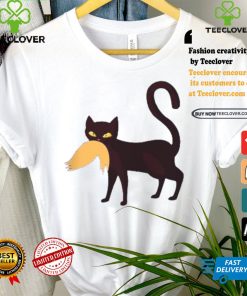 Cat Ladies For Kamala Harris Cat Bites Trump Hair Voting Harris For 47th Us President T shirt
