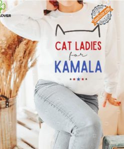 Cat Ladies For Kamala Shirt Kamala Harris 2024 President Shirt