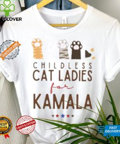 Cat Ladies For Kamala Shirt V2 Kamala Harris 2024 Shirt