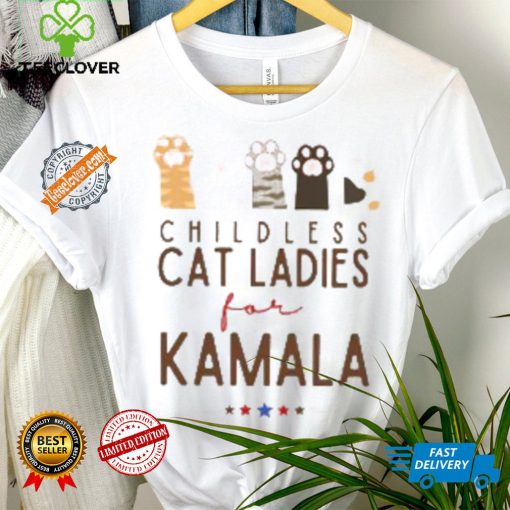 Cat Ladies For Kamala Shirt V2 Kamala Harris 2024 Shirt