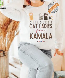 Cat Ladies For Kamala Shirt V2 Kamala Harris 2024 Shirt