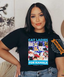 Cat Ladies for Kamala Harris 2024 shirt