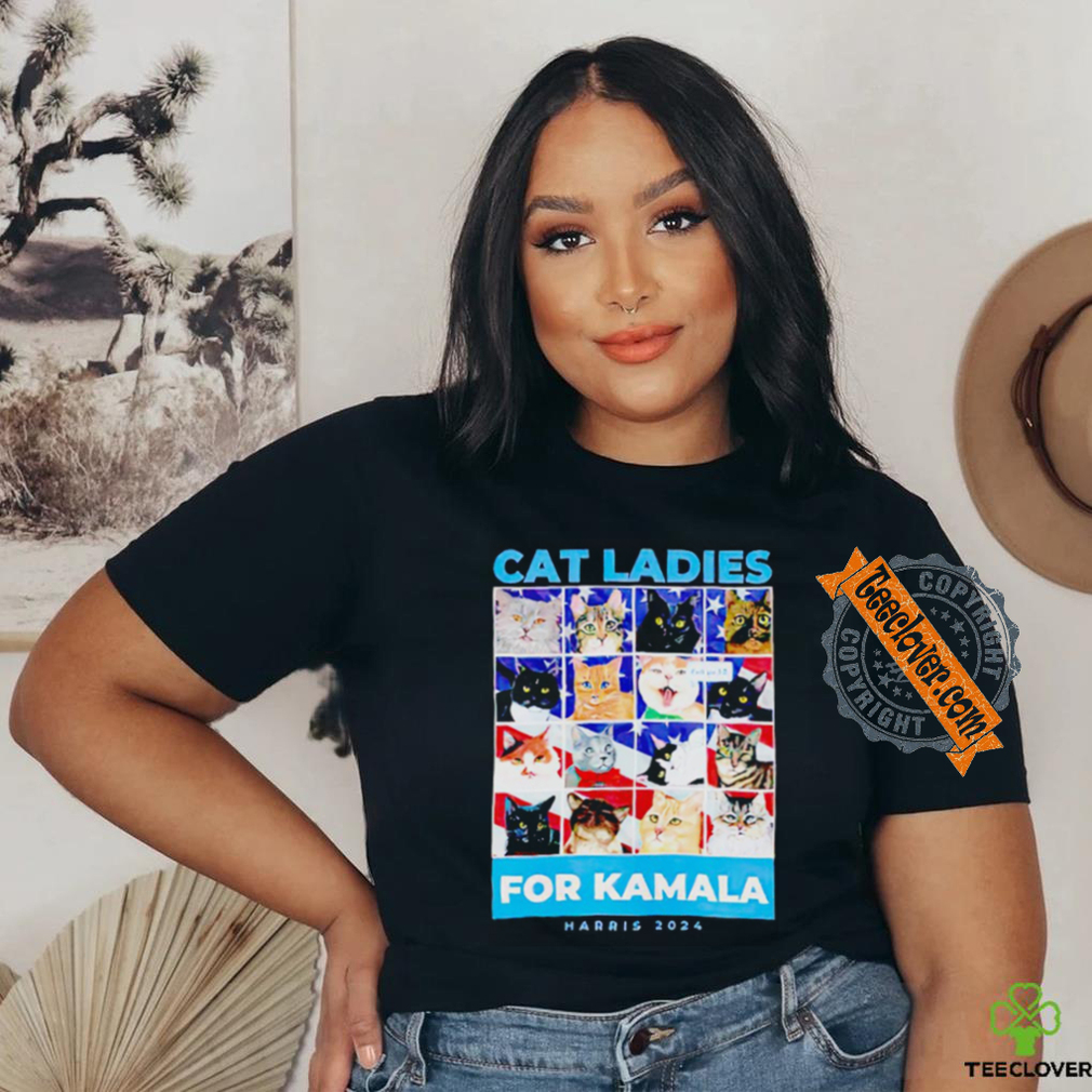 Cat Ladies for Kamala Harris 2024 hoodie, sweater, longsleeve, shirt v-neck, t-shirt