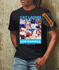 Cat Ladies for Kamala Harris 2024 hoodie, sweater, longsleeve, shirt v-neck, t-shirt