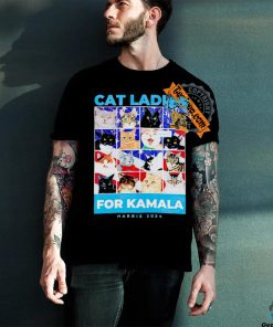 Cat Ladies for Kamala Harris 2024 hoodie, sweater, longsleeve, shirt v-neck, t-shirt