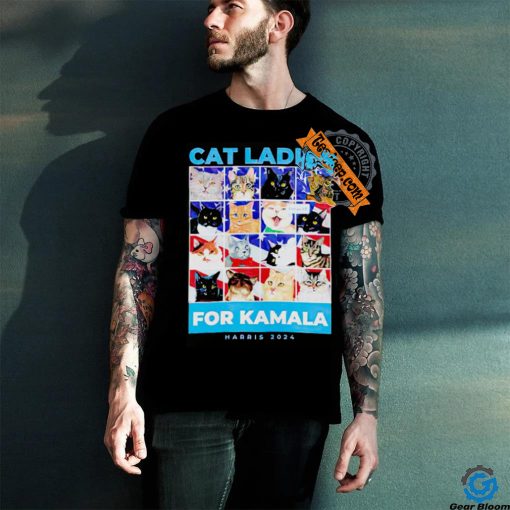 Cat Ladies for Kamala Harris 2024 hoodie, sweater, longsleeve, shirt v-neck, t-shirt