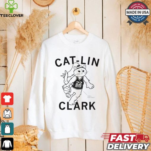 Cat Lin Clark Caitlin Clark 22 Indiana Fever shirt