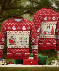 Cat Lover Ragdoll Cat Reindeer Ugly Christmas Sweater