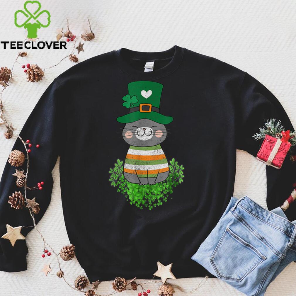 Cat Lover Shamrock St Patrick’S Day T Shirt Cat Lover Shamrock St Patrick’S Day T Shirt