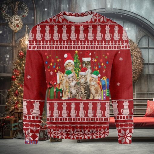 Cat Lovers Christmas Ugly Christmas Sweater Best Gift For Men And Women