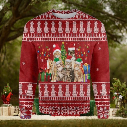 Cat Lovers Christmas Ugly Christmas Sweater Best Gift For Men And Women