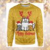 Cat Merry Fluffmas Sweater For Men And Women All Over Print Sweater Christmas Gift 2021