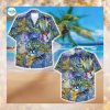 Cat Mosaic Yellow Eyes Hawaiian Shirt