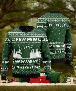 Cat Pew Pew Madafakas Sweater
