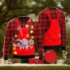 Cat Pocket Christmas Red Ugly Christmas Sweater AOP All Over Printed Sweater