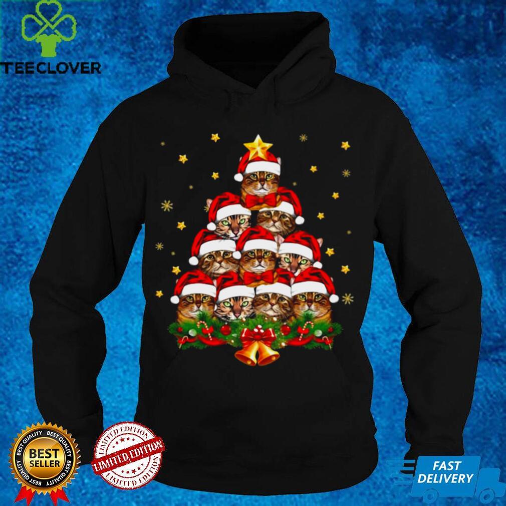 Cat Ring The Christmas Bell For Cat Lover T shirt Cat Ring The Christmas Bell For Cat Lover T shirt