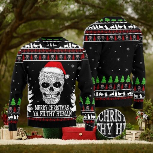 Cat Skull Santa Special Design For Christmas Holiday 3D Sweater Gift For Christmas