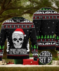 Cat Skull Santa Ugly Christmas Sweater AOP All Over Printed Sweater