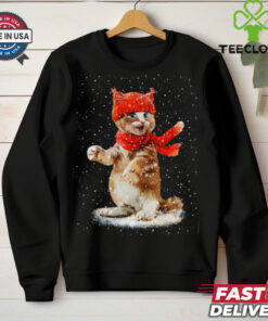 Cat Snow 2 Shirt Recovered