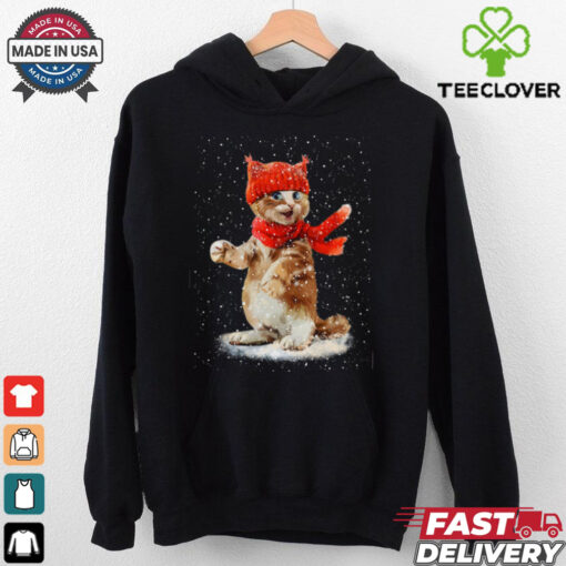 Cat Snow 2 Shirt Recovered