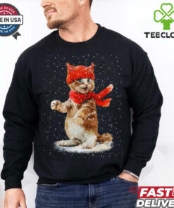 Cat Snow 2 Shirt Recovered