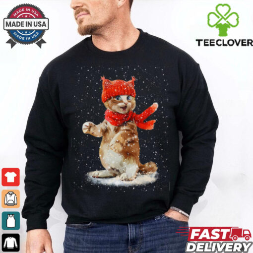 Cat Snow 2 Shirt Recovered