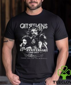 Cat Stevens 57th Anniversary 1966 – 2023 Thank You For The Memories Unisex T Shirt