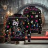 Cat Light Lovely Cat Red Ugly Christmas 3D Sweater