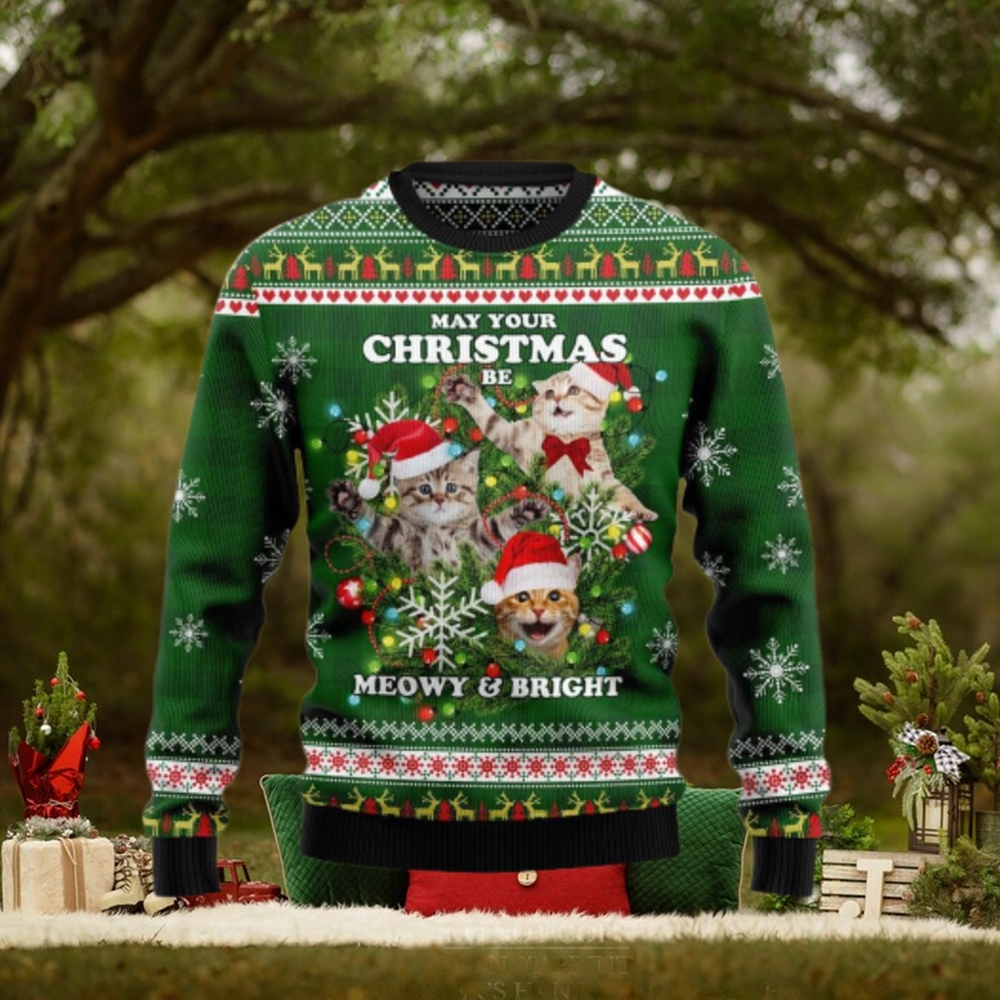 Cat Ugly Christmas Sweater For Men And Women Cat Ugly Christmas Sweater For Men And Women