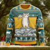 Leo Pointing Meme Ugly Christmas Sweater Christmas Gift For Men And Women